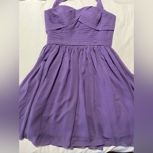 Purple chiffon custom Victoria’s Queen dress. Runs small